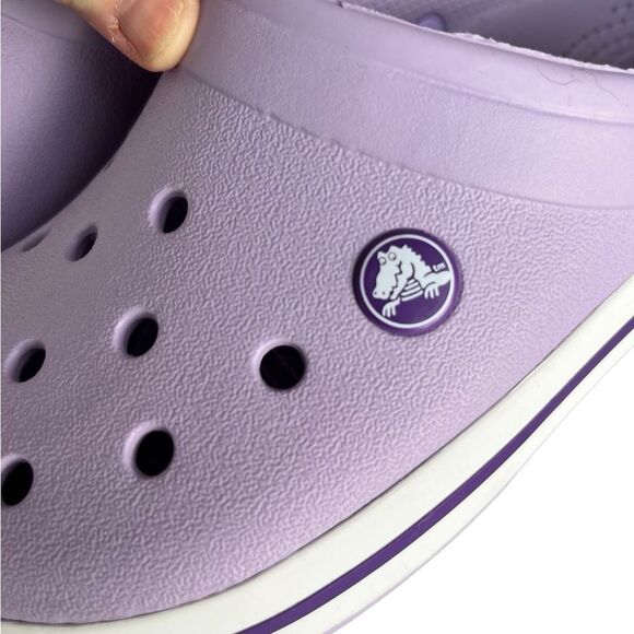 NWOT Crocs Unisex-Adult Crocband Clog Lavender/Purple, 8 Women/6 Men - Picture 5 of 16